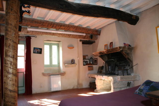 Vila La Salamandre Bleue Chantemerle-lès-Grignan Pokoj fotografie